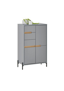 AVANTO Highboard Hellgrau/Hellgrau